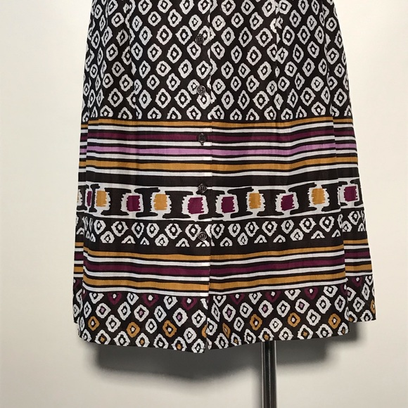 CHARTER CLUB 100% Cotton Button Front Midi Dress - Picture 4 of 7